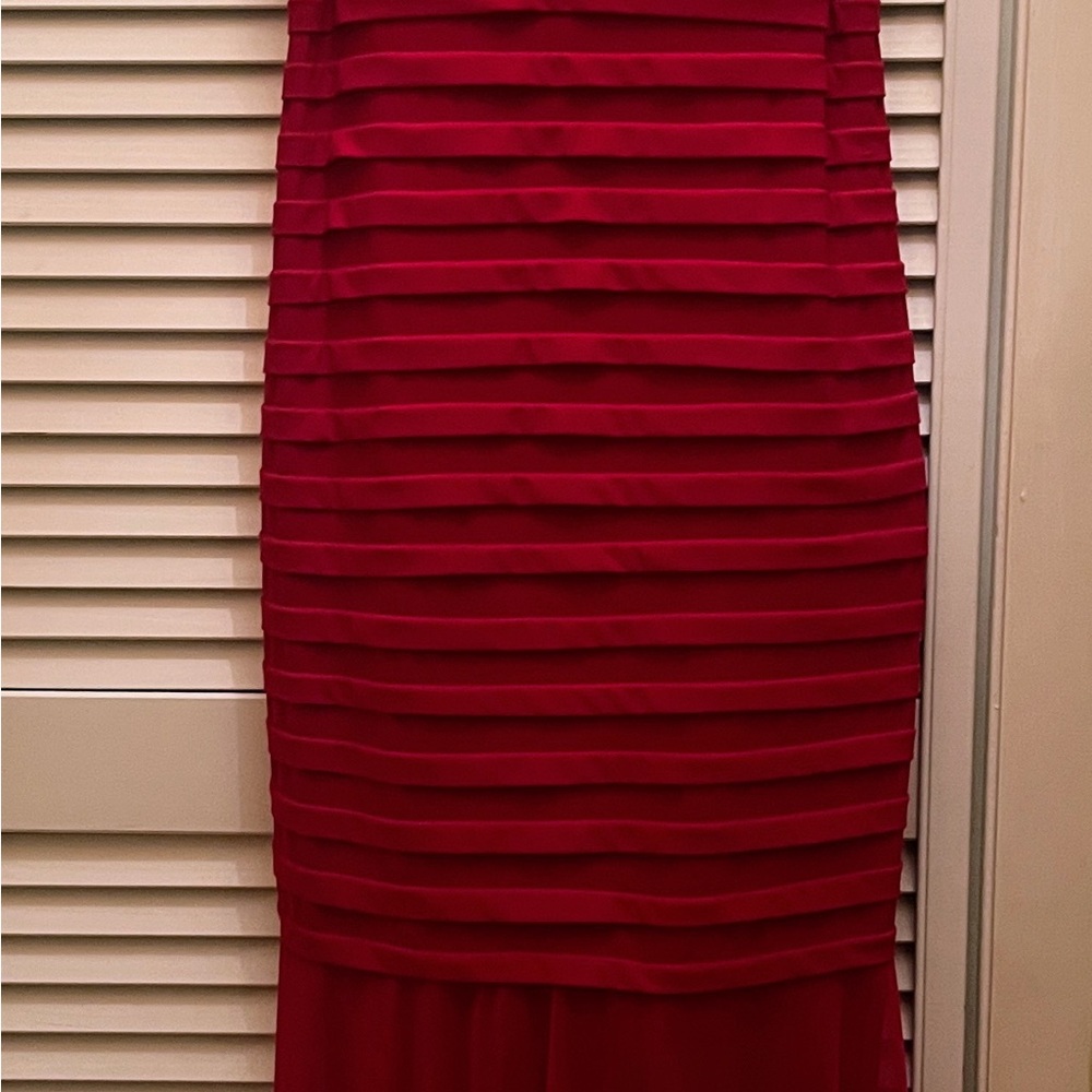 Red Layered Dress
